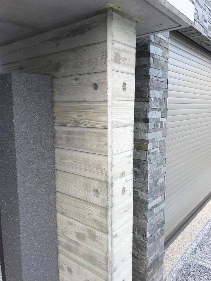 杉板補修前 杉板補修前